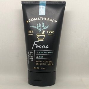 Bath & Body Works Aromatherapy Focus Eucalyptus  Tea Soothing Body Scrub NWT